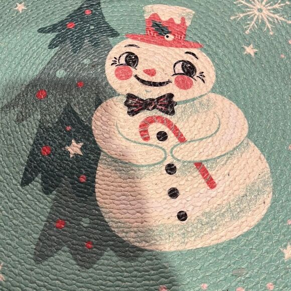NWT Johanna Parker snowman placemats - Picture 2 of 3